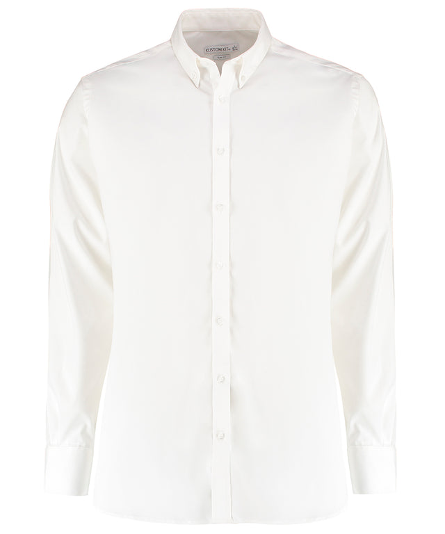 Stretch Oxford shirt long-sleeved (slim fit)