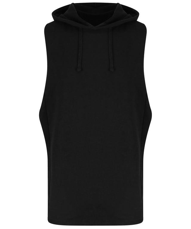 Urban sleeveless muscle hoodie