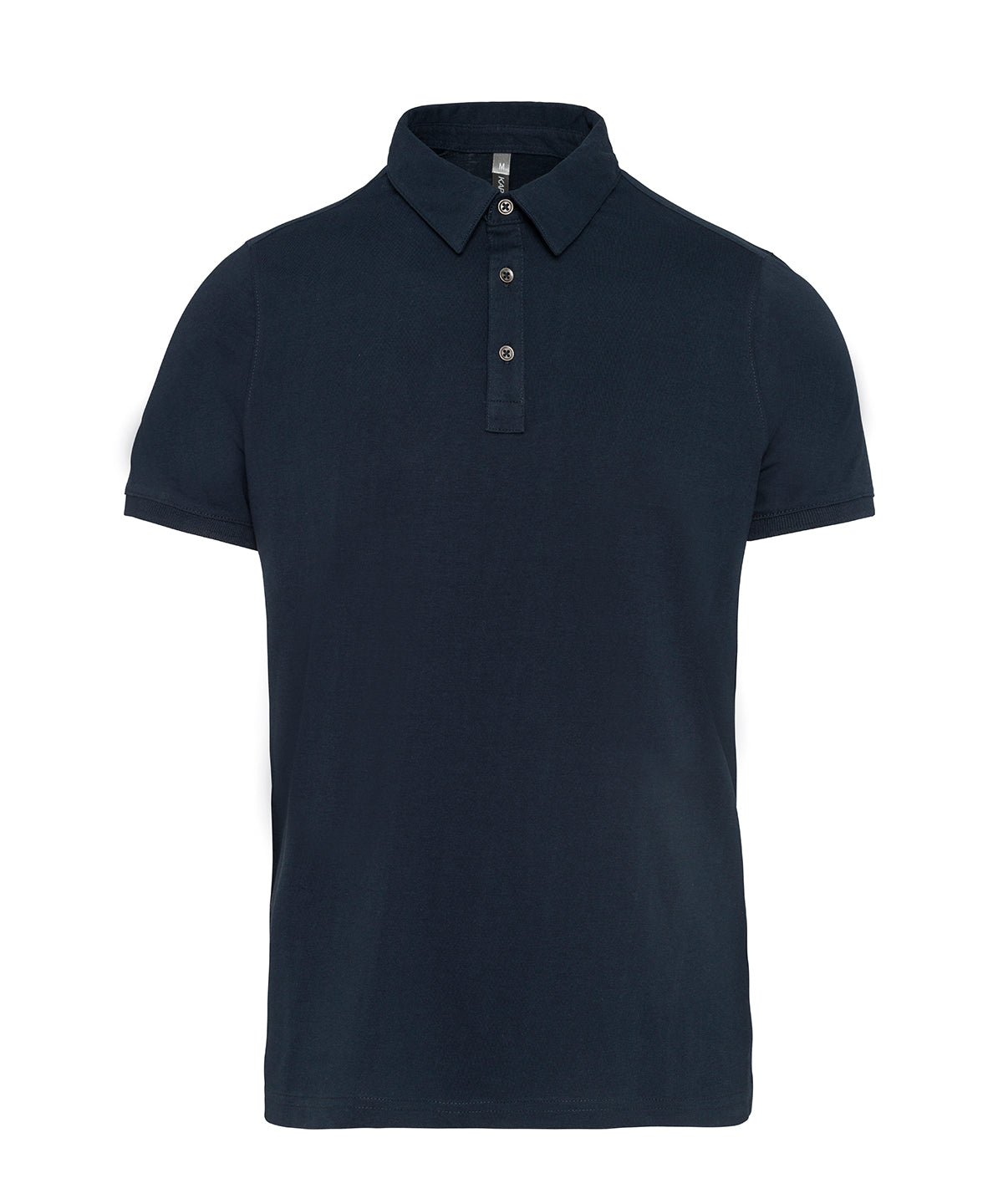 Jersey knit polo shirt