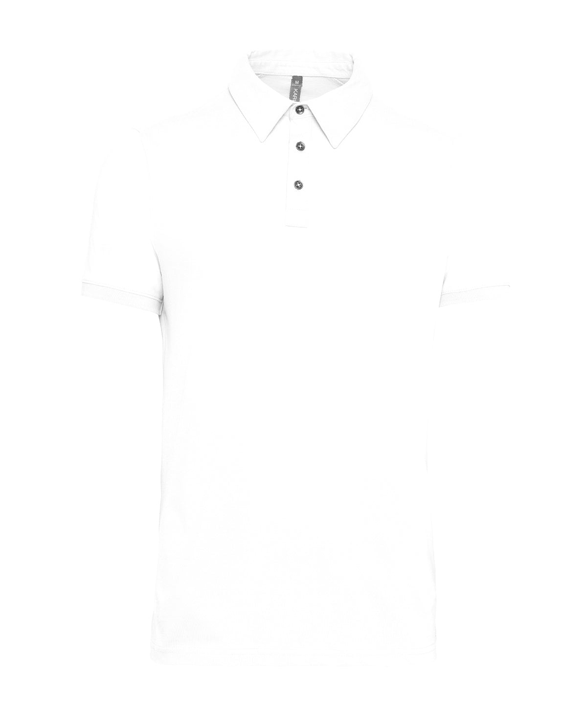 Jersey knit polo shirt