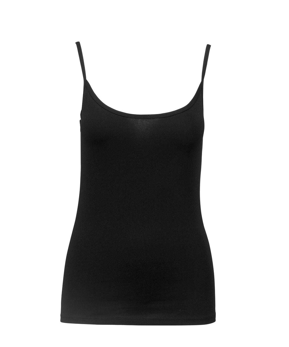 Black - Ladies' strappy tank top – Spontex Workwear