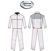 Lightweight Warm Weather Coverall (Metal free & pocketless) Grey