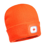 Beanie USB Rechargeable LED Head Light 