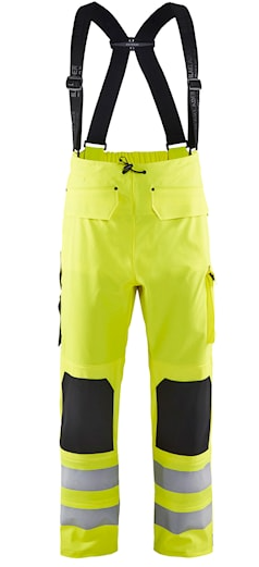 Blaklader 130220033300 RAIN TROUSERS HI-VIS LEVEL 2 (size L)