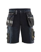 Blaklader 159813438699 CRAFTSMAN SHORTS WITH STRETCH Navy/Black 34" Reg