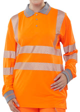 HIVIZ EXECUTIVE LONG SLEEVE POLO