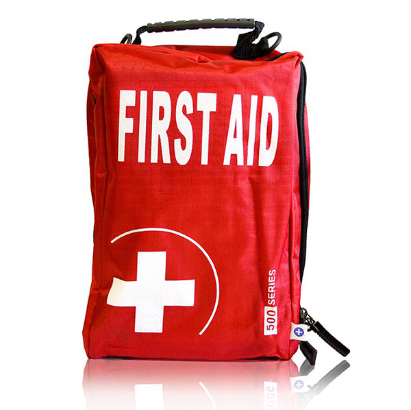 RED FIRST AID BAG