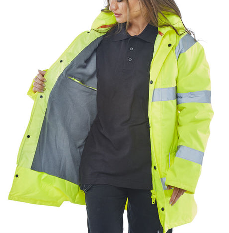 FLEECE LINED TRAFFIC JACKET