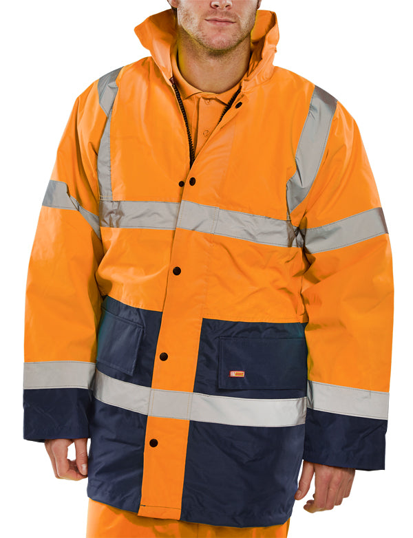 FLEECE LINED TRAFFIC JACKET