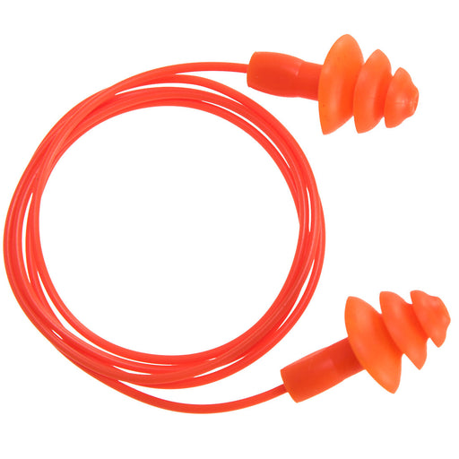 Reusable Corded TPR Ear Plugs (50 pairs)