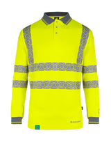 ENVIROWEAR HI-VIS POLO SHIRT LONG SLEEVE