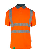 ENVIROWEAR HI-VIS POLO SHIRT SHORT SLEEVE