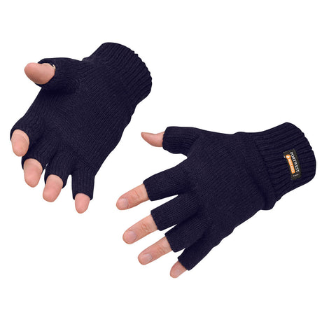 Insulated Fingerless Knit Glove