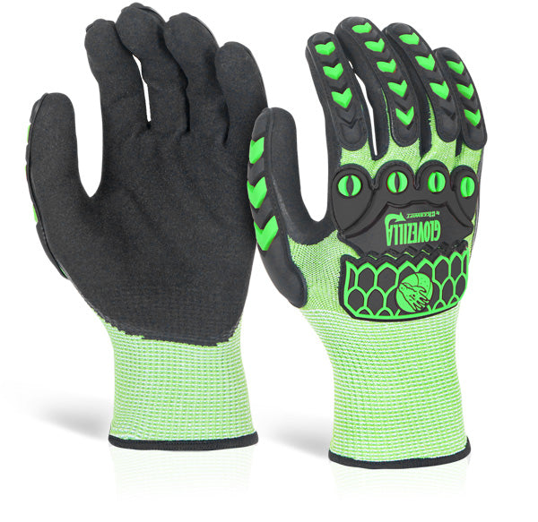 GLOVEZILLA FOAM NITRILE COATED GLOVE