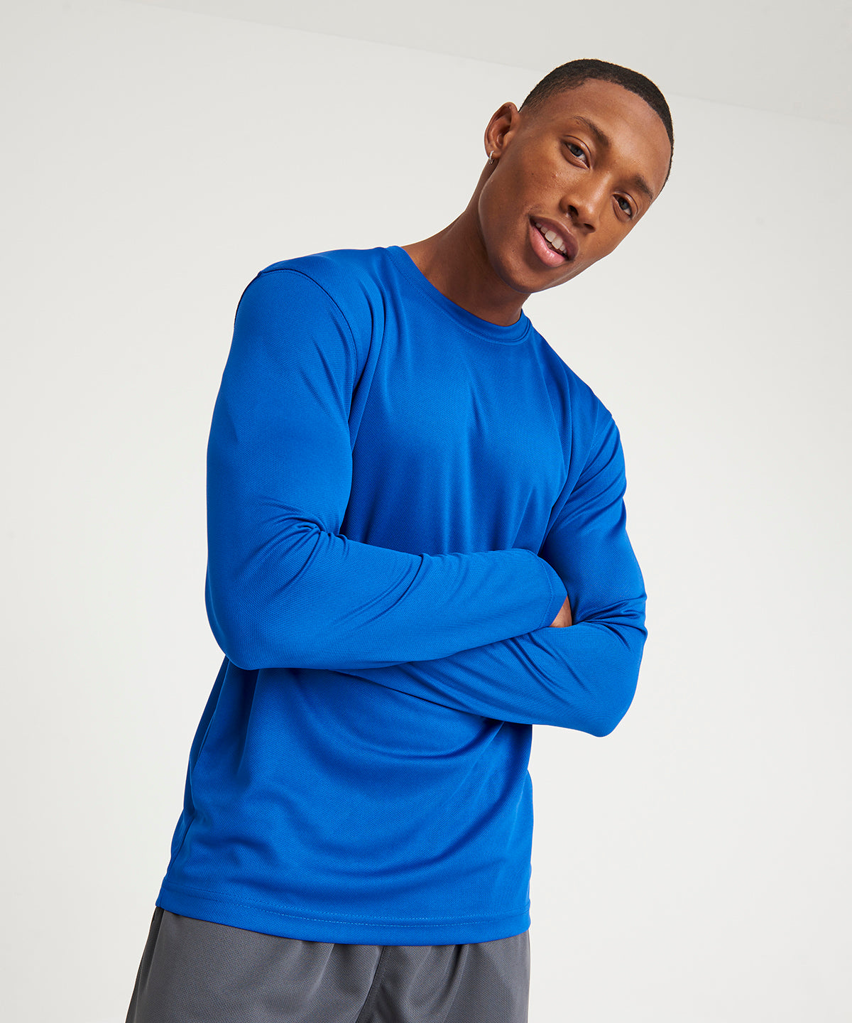 Purple - Long sleeve cool T – Spontex Workwear