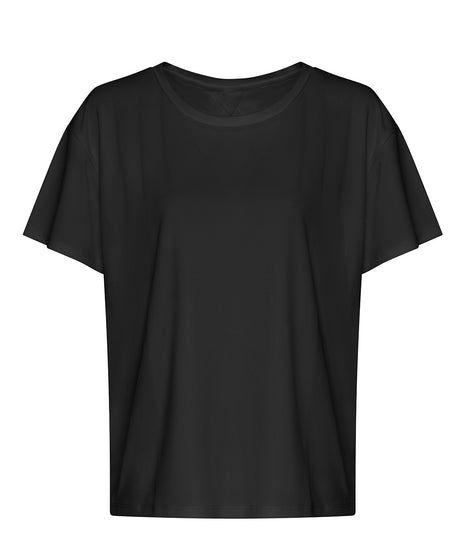 Womens open back T