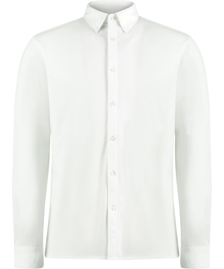 Long sleeve Superwash® 60° piqué shirt (tailored fit)