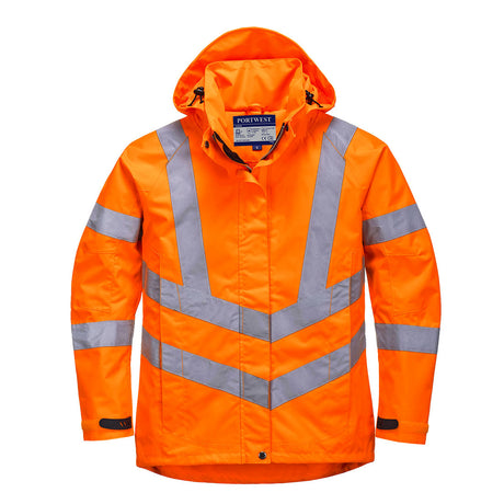 Hi-Vis Women's Breathable Rain Jacket