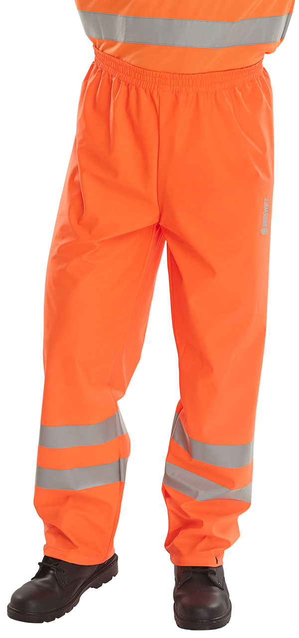 BSEEN PU OVERTROUSERS