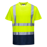 Hi-Vis Contrast T-Shirt S/S 