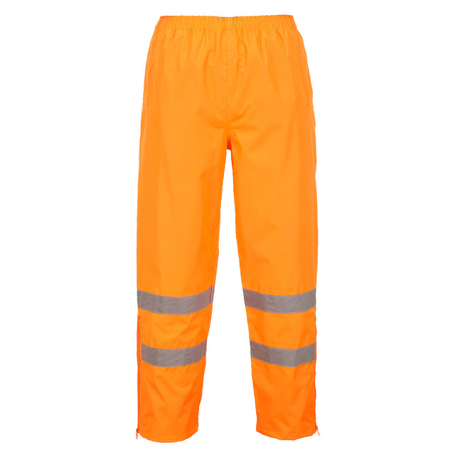 Hi-Vis Breathable Rain Trousers