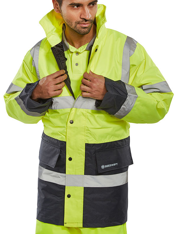 FLEECE LINED TRAFFIC JACKET