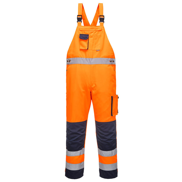 Dijon Hi-Vis Contrast Work Bib and Brace