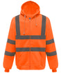 Hi-vis zip hoodie (HVK07)