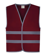 Hi-vis reflective border kids waistcoat (HVW102CH)