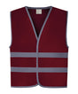 Hi-vis reflective border kids waistcoat (HVW102CH)