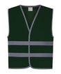 Hi-vis reflective border kids waistcoat (HVW102CH)