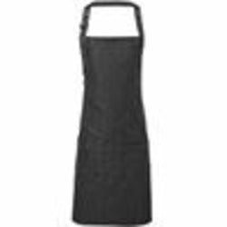 Jeans Stitch Bib Apron