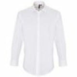 Stretch Fit Cotton Poplin Long Sleeve Shirt