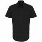 Stretch Fit Cotton Poplin Short Sleeve Shirt