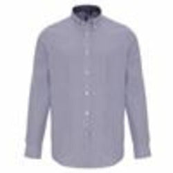 Cotton-Rich Oxford Stripes Shirt