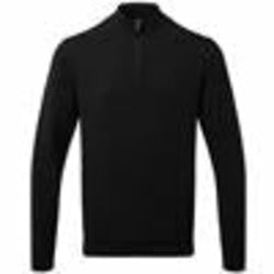 Men's Cotton Blend ¼ Zip Sweater