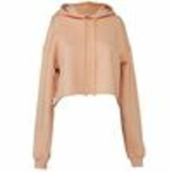 Women's Cropped Fleece Hoodie