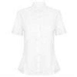 Women's modern short sleeve Oxford shirt - Spontex Workwear