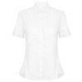 Women's modern short sleeve Oxford shirt - Spontex Workwear