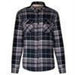 Sherpa-lined checked shirt jacket - Spontex Workwear