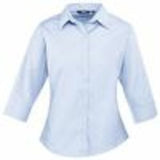 Women's ¾ Sleeve Poplin Blouse