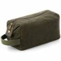 Heritage Waxed Canvas Wash Bag