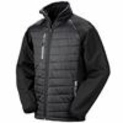 Black Compass Padded Softshell Jacket