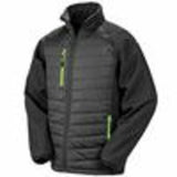 Black Compass Padded Softshell Jacket