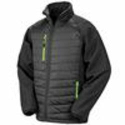 Black Compass Padded Softshell Jacket