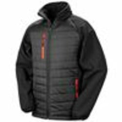 Black Compass Padded Softshell Jacket