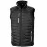 Black Compass Padded Softshell Gilet