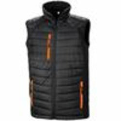 Black Compass Padded Softshell Gilet