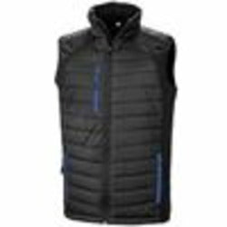 Black Compass Padded Softshell Gilet