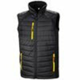 Black Compass Padded Softshell Gilet